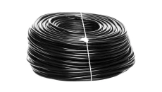 Przewód mieszkaniowy H03VV-F (OMY) 2x1 czarny 300/300V /25m/