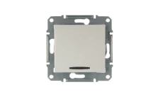 Sedna Łącznik krzyżowy 10AX z podświetleniem LED biały IP20 SDN0501121