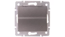 LOGI Gniazdo z uziemieniem IP44 Schuko śrubowe grafit 16A 250V 021230141 25264