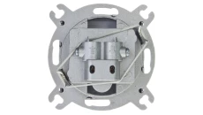 KARO Gniazdo antenowe RTV przelotowe 10dB czekoladowy metalik GPA-10SP/m/40