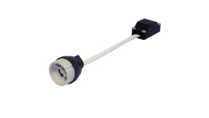 Gniazdo Gu10 z kablem i przyłączem z tworzywa