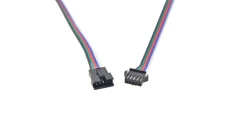 Szybkozłączka męska + żeńska 5-żył rgb