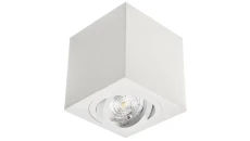 Oprawa kwadrat CUBE Gu10 biała sufitowa natynkowa