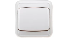COSMO Łącznik pojedynczy biały 300401