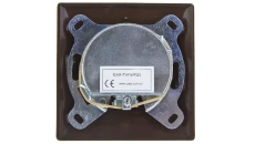 AKCENT Gniazdo antenowe RTV końcowe 2,5-3dB brązowe GPA-AK/24