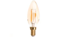 Żarówka LED 2W E14 A60 170lm 2200K świeczka VINTAGE Z74300