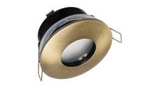 Oprawa DZETA okrągła hermetyczna mosiądz stop cynku i aluminium