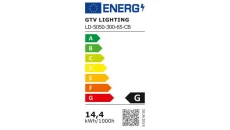 Taśma Flash 5050, 300 LED ciepły biały, 72W, wodoodporna 10mm, Rolka 5m, 12V