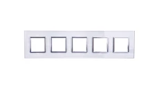 DANTE Ramka pięciokrotna szkło CREATIVE GLASS 4500185