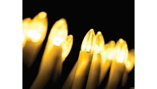 Dekoracja świąteczna /świeczki/ 1W 20LED / 7m IP44 ciepły biały ZY1424
