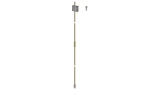 Uziom kompletny 7,5m MI 250um 5/8 cala 14127504