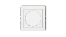 DECO Ściemniacz elektroniczny przyciskowo-obrotowy biały DRO-1