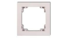 DECO Ramka pojedyncza DECO Pastel Matt pudrowy róż 40DR-1