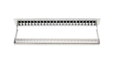 Patch panel pusty 19 cali 48x1U keystone 1U czarny (RAL 9005) DN-91424
