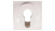Berker/B.Kwadrat Element centralny łącznika na klucz S.1/B.3/B.7 Glas śnieżnobiały 15078989