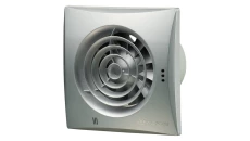 Wentylator osiowy 100mm z higrostatem satyna 100QUIETTHSAT