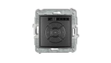 MINI Elektroniczney sterownik roletowy (sterowanie lokalne i pilotem) grafitowy 11MSR-2