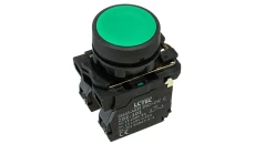 Przycisk pulpitowy IP54 kolor zielony EBSA5-AA35 1NO+1NC G LC-Tec 5902838490679
