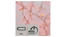Lampki choinkowe XMAS ZYK 0,9W 100LED 2,4m IP20 czerwony ZY2047