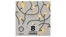 Lampki choinkowe XMAS ZYK 3,6W 240LED 24m IP20 ciepły biały ZY2162