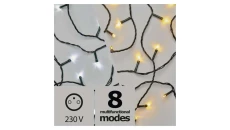Lampki choinkowe XMAS ZYK 3,6W 100LED 10m IP20 zimny/ciepły biały ZY2011