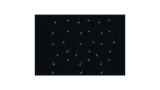 Oświetlenie świąteczne XMAS sople 120LED 2,3m 3xAA ciepła biała ZY2059