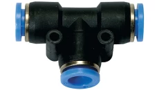 Trójnik wtykowy T z tworzywa sztucznego do węża 14, 138.014