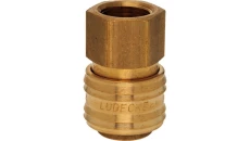 Szybkozłącze mosiężne NW7,2 G1/8w, ES 18 I
