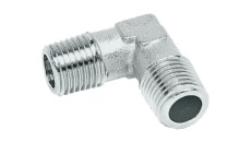 Kolano mosiężne niklowane gwintowane ZZ, G1/8z , 5000 1/8