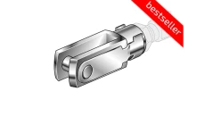 Końcówka widełkowa M16x1,5, D50-63, FS/050-063
