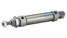 Siłownik Pneumatyczny z jednostronnym tłoczyskiem. Średnica tłoka 10 mm skok 125mm ISO6432 D10x125 DNM010.0125