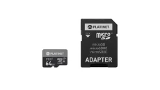 MicroSDxc secure digital + adapter sd 64gb class10 uiii a1 90mb/s 43999 PMMSDX64UIII