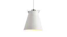 Lampa pendant nike p161028 e27 metal białe 26x28 44019 PPL023W