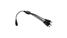 Rozgałęziacz DC 1 żeńska + 3 męska 2,1/5,5