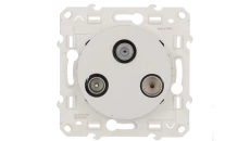 Odace Gniazdo antenowe R/TV/SAT końcowe aluminium S53D460