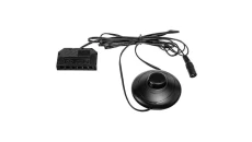 Włącznik nożny do klipsów 2,1/5,5 żeńska + rozdzielacz 1x6 mini czarny