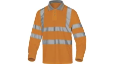 Polo ostrzegawcze z poliestru kolor pomarańczowy rozmiar S METEOORPT