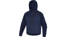 Kurtka z dwóch materiałów 2 laminowane warstwy kolor granatowo-pomarańczowy rozmiar M MOOVEMOTM