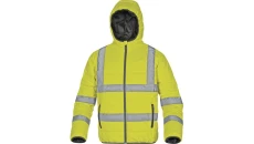 Kurtka puchowa pikowana ostrzegawcza kolor żółty rozmiar XXL DOOHVJAXX