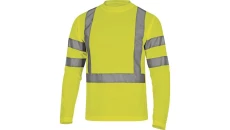 Odblaskowa koszulka długi rękaw Pika 100 poliester 235 G/M2kolor żółty rozmiar S STARJAPT