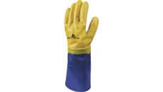 Rękawica z nitrylu - długość 40 Cm kolor żółty 10 VV911JA10