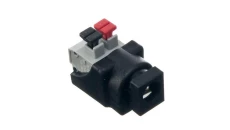 Złączka DC żeńska z zaciskami sprężyst. spężynującymi