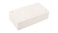 Berker/B.Kwadrat Puszka natynkowa podwójna kremowa 5310429902