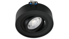 Oprawa ALASKA MINI WPUST Czarna gu10 wpuszczana sufitowa regulowana Premiumled