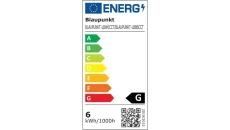 Blaupunkt Lampa Biurkowa LED 6W CCT czarna ściemnialna, z przełącznikiem barwy światła, BLAUPUNKT-LBB6CCT