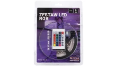 Zestaw led RGB 72W 300led 24key IP20 blister