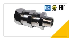 Dlawnica ATEX do peszel Sealtite 1/2 M20x1,5 śr.kabla 8-10,5mm, Ex d/e 822.013.0