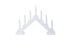 Świecznik XMAS stand TIMER 0,42W 7LED IP20 ciepły biały ZY1954