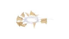 Ozdoby świąteczne dzwonki XMAS garland TIMER 0,6W 10LED 1.35m IP20 ciepły biały ZY1970