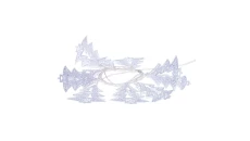 Ozdoby świąteczne choinka XMAS garland TIMER 0,6W 10LED 1.35m IP20 ciepły biały ZY1973